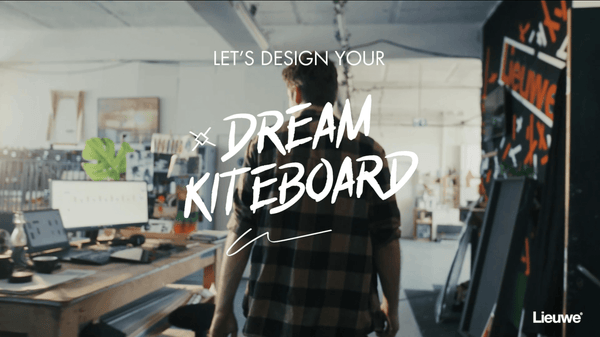 Design your dream kiteboard at LIEUWE® Custom Boards