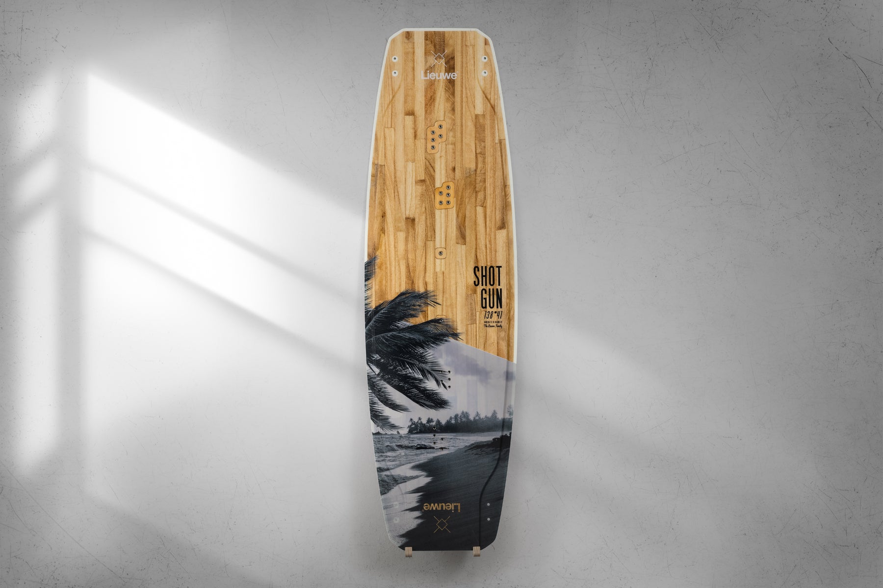 Kite Board Rack LIEUWE® Board rack - Kiteboard wall mount – LIEUWE® Custom Boards